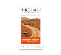 Birchall Tea Bags, Cederberg Redbush Tea, Fruit and Herbal Tea Gift Set, Caffeine Free Tea Bursting with Full Flavour, Perfect Vegan Gifts, 15 Plant Based Prism Tea Bags