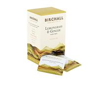 Birchall Tea Bags, Lemongrass & Ginger Tea Gift Set, Experience the Bright and Spicy Flavors of Lemongrass & Ginger Tea, 6 Boxes of 25 Enveloped Plant-Based Tea Bags