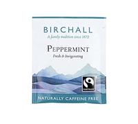 Birchall Tea Bags Peppermint Tea Gift Set, Experience the Cool and Crisp Flavors of Peppermint Leaves Tea, Box of 250 Enveloped Plant-Based Tea Bags