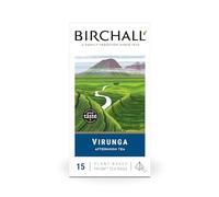 Birchall Tea Bags, Virunga Afternoon Tea, Black Tea Bursting with Full Flavour, 15 Plant-Based Prism Tea Bags