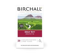 Birchall Tea | Great Rift Breakfast Blend | Black Tea | 1 Pack of 20 Enveloped Plant-Based Prism Tea Bags