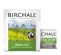 Birchall Tea - Green Tea - Box of 200 Enveloped Plant-Based Prism Tea Bags - Experience the Antioxidant Rich & Delicate Flavor of Healthful & Nutritious Brew for Every Day