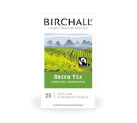 Birchall Tea | Green Tea | Pure Green Tea | 1 Pack of 25 Enveloped Plant-Based Tea Bags