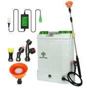 Birchtree 16L Electric Knapsack Sprayer Rechargeable Garden Backpack Weed Spray
