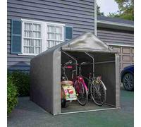 Birchtree Large Grey Backyard Waterproof Bicycle Motorbike Storage Tent Pe Shed
