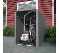 Birchtree Small Grey Backyard Waterproof Bicycle Motorbike Storage Tent Pe Shelter