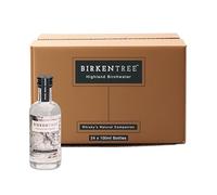 Birchwater by Birkentree 24 x 100ml - Whisky Accompaniment from The Scottish Highlands - Hand-Tapped Natural Birchwater with No Additives