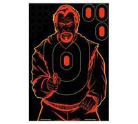 BIRCHWOOD CASEY 34645 Shoot N-C Bad Guy Target (5 Count), 12 x 18-Inch
