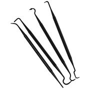 BIRCHWOOD CASEY Firearm Nylon Double Ended Cleaning Picks - 4 Pack, Multicolor, One Size