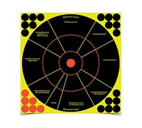 Birchwood Casey Shoot-N-C, 12" Targets, Adhesive, See Hits Instantly