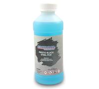 Birchwood Presto Black STEEL PC9 Technologies - versatile old blackener solution for iron and steel alloys traditional patina steel blue and black oxide touch-up (8 oz)