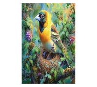 Bird 1000-piece Jigsaw Puzzle Bundle Wild Animals Pet Birds Family Puzzle Lovers Brain Training Mindful Activity Spring Recycled Cardboard 1000 PCS