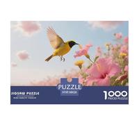 Bird, 1000-piece Jigsaw Puzzle, Entertaining And Skill-building Game, Ideal for Wall Décor Or Thoughtful Gifts, Suitable for Ages 12+, 38x26cm/1000pcs