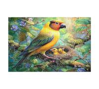 Bird 1000 Piece Jigsaw Puzzle for Adults Wild Animals Pet Birds Rainy Day Activity Mindful Relaxation Precision Cut Pieces Unique Gift Wall Art Decor 1000 PCS