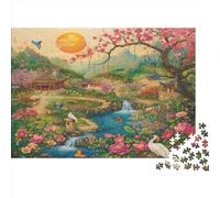 Bird 1000 Piece Puzzle Games Premium & Durable for Adults Fun Puzzles for Creativity And Mindfulness Challenging Jigsaw Puzzles for Adults And Family for Stress Relief 1000pcs (75x50cm)