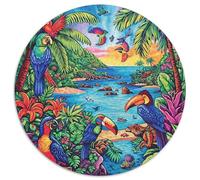 Bird 1000 Pieces Jigsaw Puzzles For Adults Family Challenge Toys Stress Relieving Entertainment Cultivate The Spirit of Teamwork for Family Decorations 1000pcs (67.5x67.5cm)