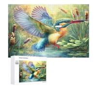 Bird 1000Pc Jigsaw Puzzles Suitable All Ages Wild Animals Pet Birds Jigsaws Thoughtful Graduation Gift Family Activity Colourful Design Home Decor 1000 PCS