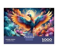 Bird 1000Pieces JigsawPuzzlesKitten Cosmic ForAdult Colourful LargePiecePuzzles Age12+byth Challenging The Impossible Difficult Game Brainteasing Adults Jigsaw Puzzle 38x26cm/1000pcs