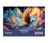Bird 1000Pieces JigsawPuzzlesPhoenix Clouds ForAdults Challenging LargePiecePuzzles Age12+byth EducationalGame Uncover The Puzzle 38x26cm/1000pcs