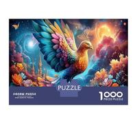 Bird 1000Pieces JigsawPuzzlesPhoenix Clouds KidsforAdult Challenging Brainteasing Age12+byth Challenging The Impossible Difficult Game Uncover The Puzzle 52x38cm/1000pcs