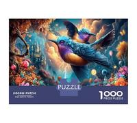 Bird 1000Piecess JigsawPuzzlePhoenix Clouds KidsforAdult Challenging Brainteasing Age12+byth HomeDecoration Uncover The Puzzle 38x26cm/1000pcs