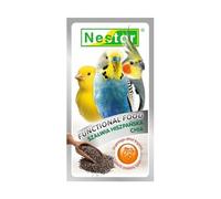 Bird 100g Complementary Food Parrot Canary Budgie Wild Birds Parakeets Finches Functional Treats Supports Circulatory System (Chia Seed/Spanish Sage)