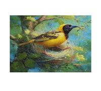 Bird 300 Piece Complete DIY Jigsaw Puzzle Pet Bird Collectors Mind Relaxation Educational Decorative Puzzle Gifts for Adults Wooden Cardboard 300 PCS