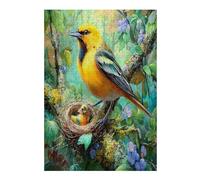Bird 300-piece Jigsaw Puzzle Bundle Wild Animals Pet Birds Family Puzzle Lovers Brain Training Mindful Activity Spring Gift Durable Cardboard 300 PCS