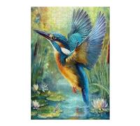 Bird 300 Piece Jigsaw Puzzle for Adults Wild Animals Pet Birds Meditation Aid Mindful Practice Detailed Design for Yoga Enthusiasts 300 PCS