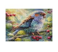 Bird 300 Piece Jigsaw Puzzle for Adults Wild Animals Pet Birds Rainy Day Activity Mindful Relaxation Precision Cut Pieces Unique Gift Wall Art Decor 300 PCS