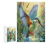Bird 300Pc Jigsaw Puzzles Suitable Adults Kids Wild Animals Pet Birds Jigsaws Creative Gift Loved Ones Family Activity Challenging Design Stress Relief 300 PCS
