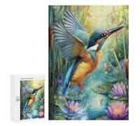 Bird 300Pc Jigsaw Puzzles Suitable Adults Kids Wild Animals Pet Birds Jigsaws Creative Gift Loved Ones Family Activity Challenging Design Stress Relief 300 PCS