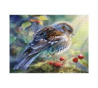 Bird 500 Pieces Premium Jigsaw Puzzle Pet Bird Adult Jigsaws Educational Challenge Mental Exercise Wall Art Winter Rigid Cardboard 500 PCS