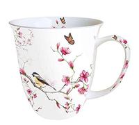 Bird and Blossom - Fine Bone China Mug