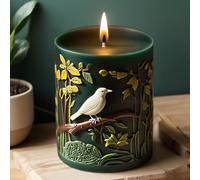 Bird Animal Cylinder Molds Silicone Wave Spiral Candle Mold - Silicone Resin Casting Molds for Candle & Resin & Soap Craft Supplies