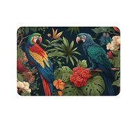 Bird Animal Welcome Mat Parrot Door Mat Indoor Entrance Non Slip Absorbent Doormats Soft Bath Rugs Floor Mats Area Rugs for Home Kitchen Patio Home Decor 30x18 inch