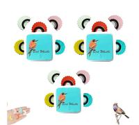 Bird Attracting Chirping Toy, 5PCS Colors Wacky Whistle, Bird Caller Tongue, Oral Stunts Tricks Gag Tweeting Noisemaker Toy, Original Magic Birds Whistle (3PCS)