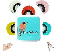 Bird Attracting Chirping Toy - Bird Whistle Toys, Creative Fun bird Call Whistle,Magic Bird Whistle for Adults, Oral Stunts Tricks, 5 Colors Warbling Bird Call Whistle, Wacky Warbling (1 Pcs)