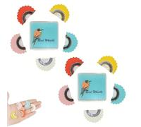Bird Attracting Chirping Toy, Original Magic Bird Whistle, 5 Colors Realistic Interactive Wacky Whistle, Outdoor Birds Call Whistles, Tweeting Noisemaker Toys (2set)