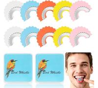 Bird Attractor Chirping Toy, 5-Color Realistic Interactive Whistle for Ventriloquism
