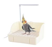Bird Automatic Bath Shower, Automatic Water Circulation Parrot Inn and Built-in Toys, Bird Automatic Bath Shower not only provides cleaning solutions, but also helps parrots increase their daily
