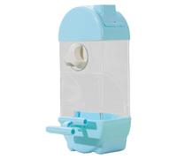 AWHAO Bird Automatic Food Container, Parrot Dispensator Suspension of The Power Station to, Blue