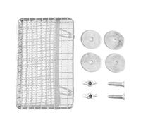 Bird Aviary Support Pole - Aluminium Alloy, Safe Grip Structure, Reinforced Modular | Cockatiel Lovebird Activity Rod, Guinea Pig Gerbil Small Pet Habitat Mounting Use Enrichment Setup