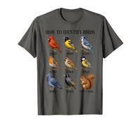 Bird Backyard Birding Nerd Birdwatching Bird Identification T-Shirt