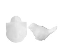Bird Bar Mould - Silicone Soap Mold | Pigeon Candle Paper Craft Decoration Tray Avian Silicone Casting Feathered Ornaments Rubber Shape