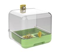 Bird Bath Accessories for Bathtub Bird Cages | Extendable Cockatiel Feeder, Quick Cleaning Feeder, Bathtub, Shower for Cats, Finches, Budgies for the Yard, Outside