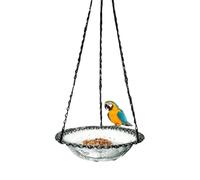 Bird Bath | Bird Baths | Sturdy Metal Hanger Decorative House for Nature Observation in Garden Lawn Balcony Terrace Railing Tree