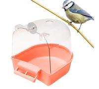 Bird Bath Box Caged Bath Tube Shower Box Bowl Cage Accessories Bathing Tub