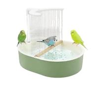 Bird Bath Cage | Automatic Water Fountain with USB Powered | Bird Drinker for Wavy Parrots, Diamonds Mandarins, Cockatiels, Conures, Inseparables, Ashes, Gab