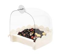 Bird Bath Cage - Transparent Bird Bath, Pet Bath Box | Clean Easy Mannikin, Lovebird, Finch And Parakeet,